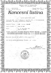 Koncese pro kamionovou přepravu